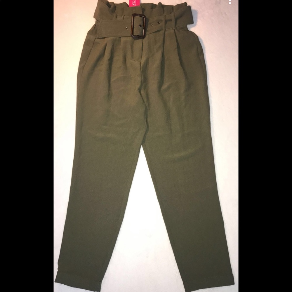 Adriana belted pant